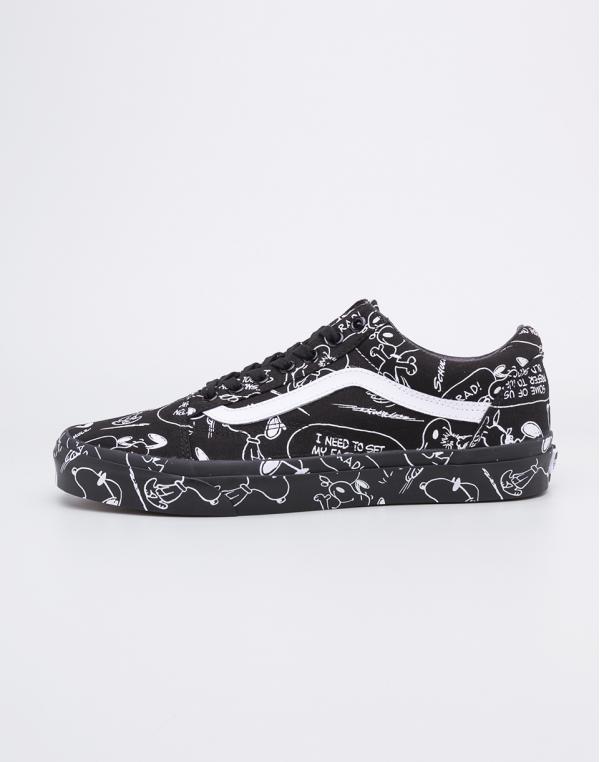 Sneakers - tenisky Vans Peanuts Old Skool Snoopy/Black