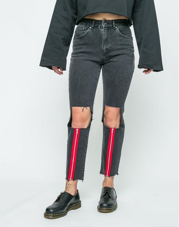 The Ragged Priest Scratch Black / Charcoal Red 32
