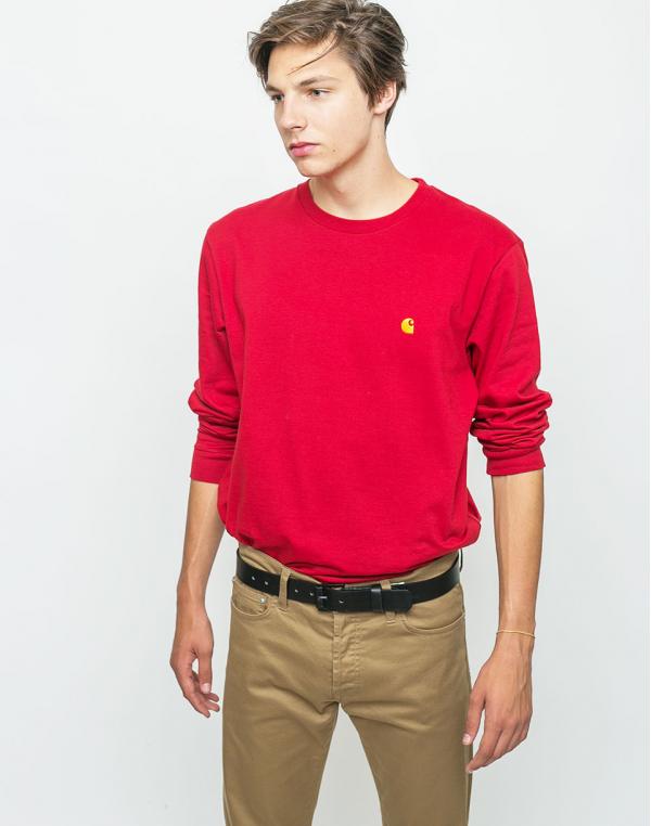 Carhartt WIP Chase Blast Red/Gold
