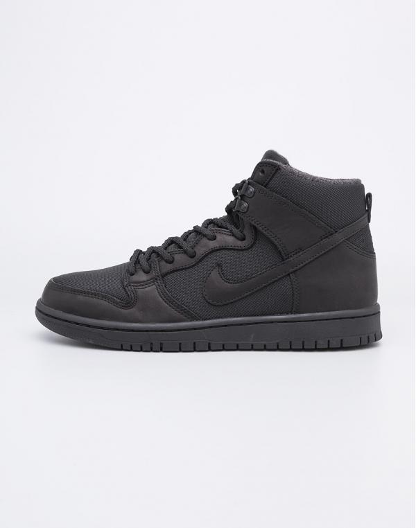 Nike SB Zoom Dunk High Pro Bota Black / Black - Anthracite 42