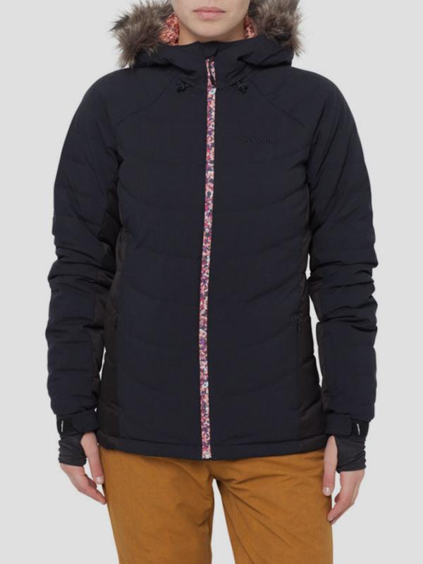 Bunda O´Neill PW RIDEABLE DOWN JACKET Černá