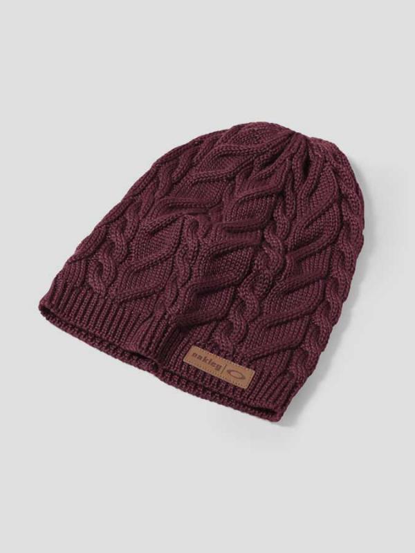 Čepice Oakley FOREST QUEEN BEANIE Červená