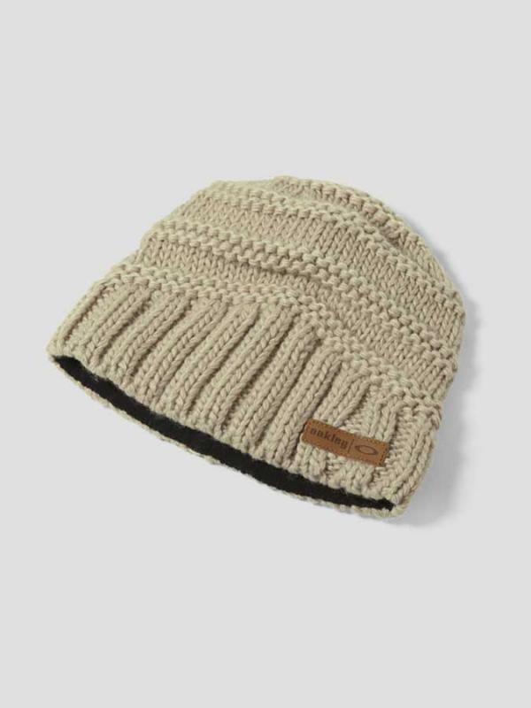Čepice Oakley SUNBURST BEANIE Béžová