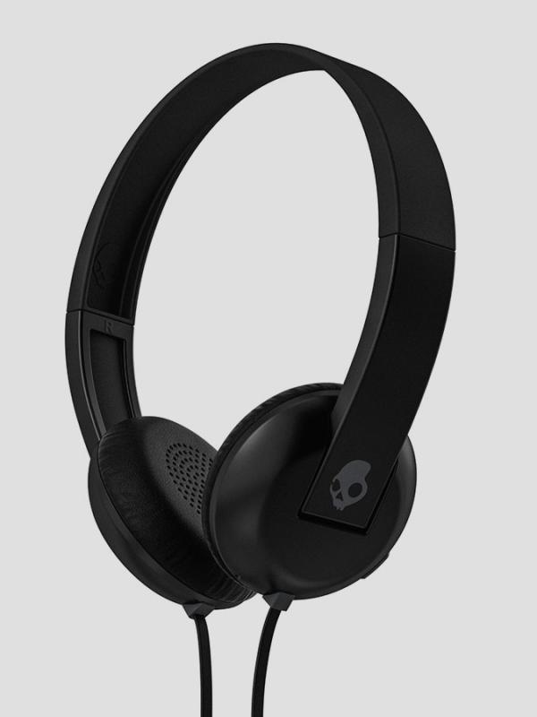 Sluchátka Skullcandy UPROAR ON-EAR W/TAP TECH BLACK/GRAY/BLACK Černá
