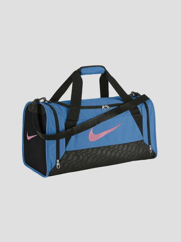 Taška  Nike WOMENS BRASILIA 6 DUFFEL S Modrá