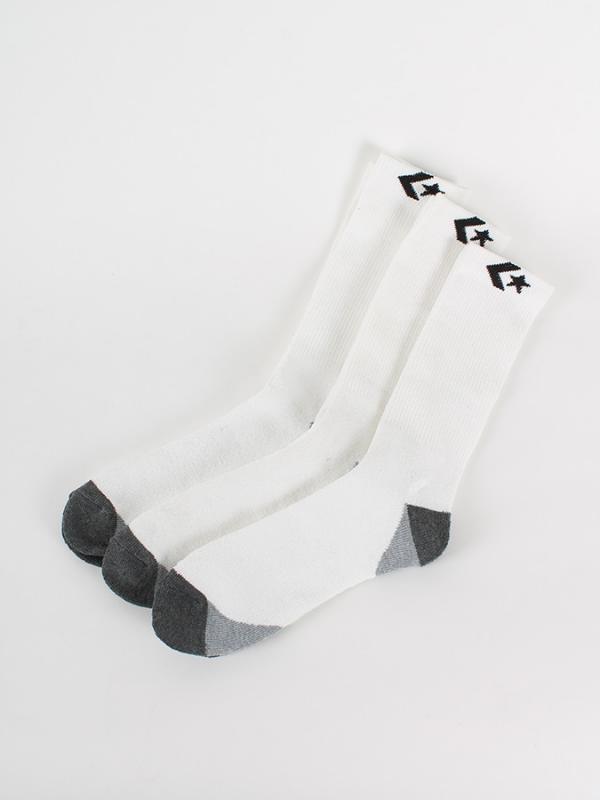 Ponožky Converse 3 Pack Basic Men crew Černá