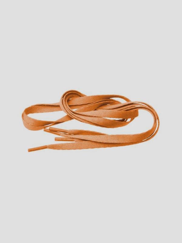 Tkaničky Tubelaces Silver Flat 120cm Oranžová