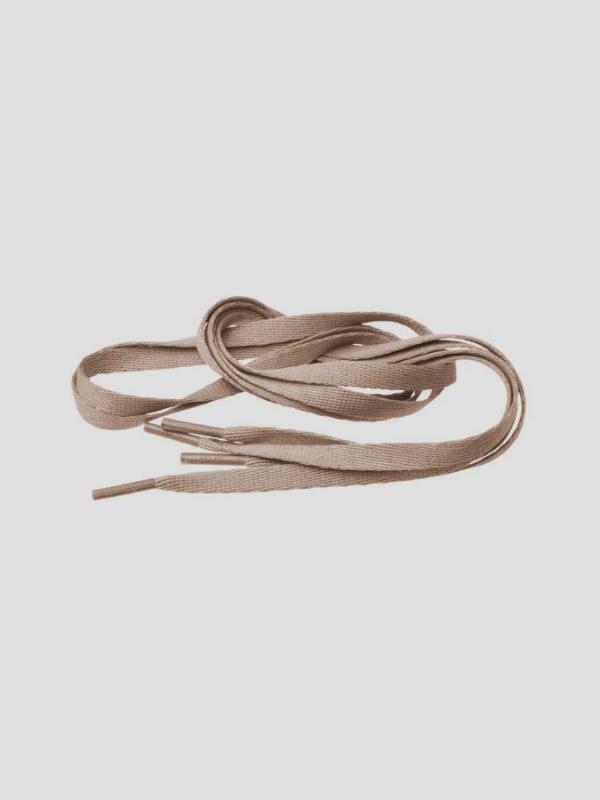 Tkaničky Tubelaces Silver Flat 120cm Hnědá