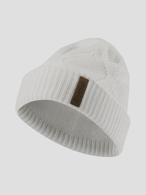 Čepice Reebok Classic SE W CABLE BEANIE Bílá