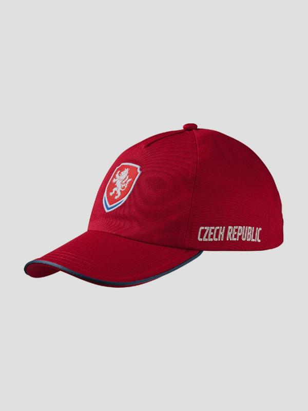 Kšiltovka Puma Czech Republic Cap chili pepper Červená