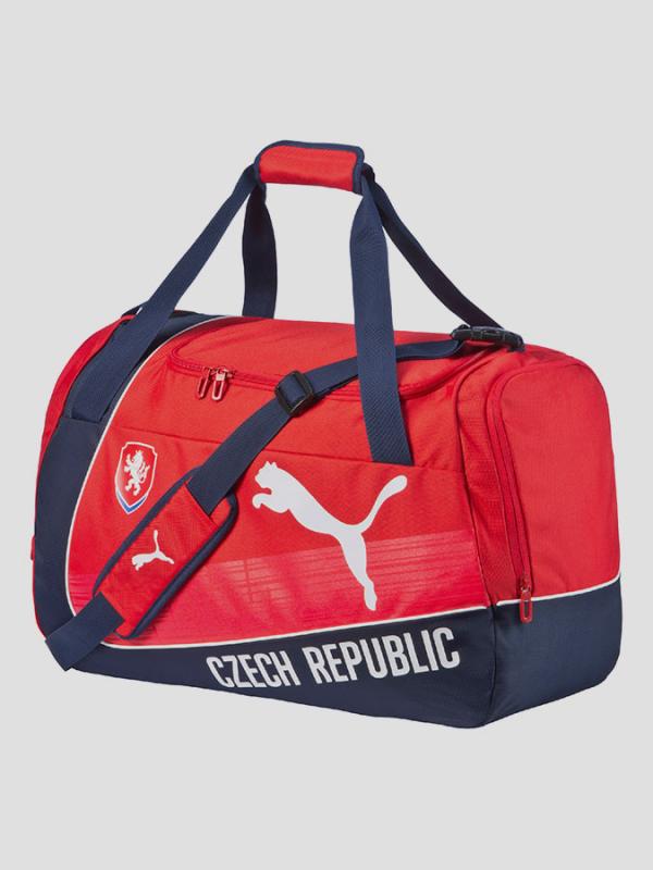 Taška Puma Czech Republic evoPOWER Medium Bag red-w Červená