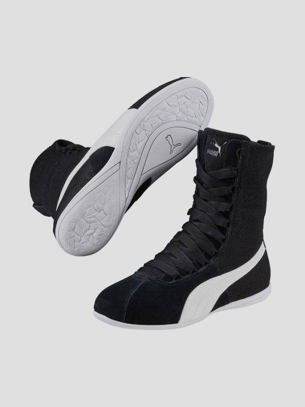 Boty Puma Eskiva Hi Textured Wn s black Černá