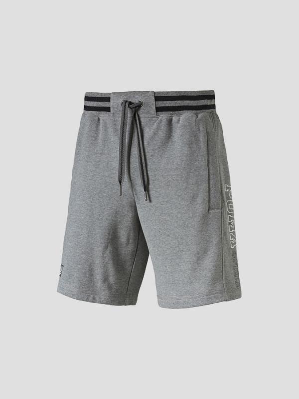 Kraťasy Puma STYLE ATHL Sweat Bermuda medium gray Šedá