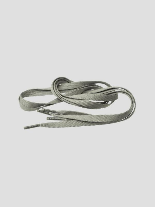 Tkaničky Tubelaces Silver Flat 90cm Šedá