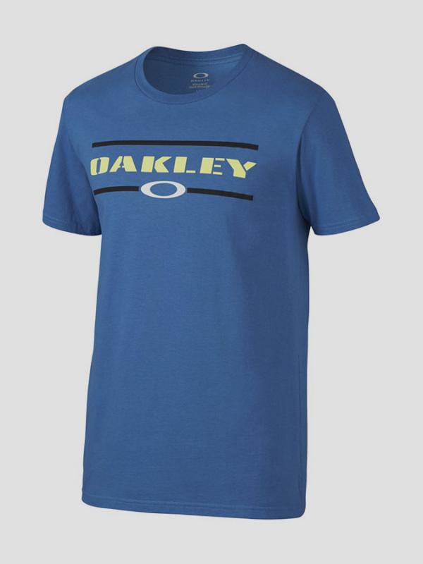 Tričko Oakley STACKER TEE Modrá