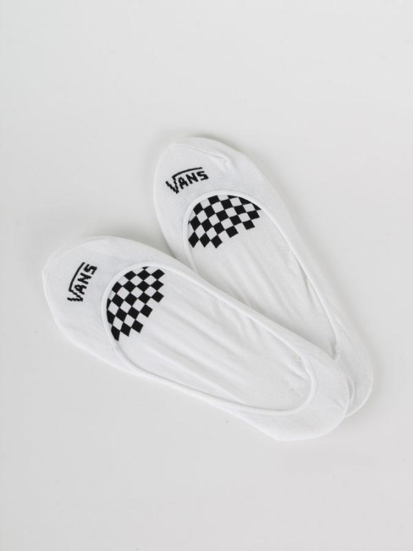 Ponožky Vans G Girly Ped (7-10  2 White/Black) Bílá
