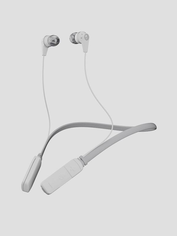Sluchátka Skullcandy Ink'd BT White/ Gray/Gray Šedá