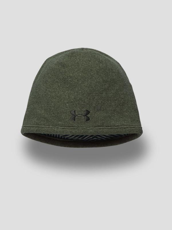 Čepice Under Armour Coldgear Men's Fleece Beanie Update Zelená