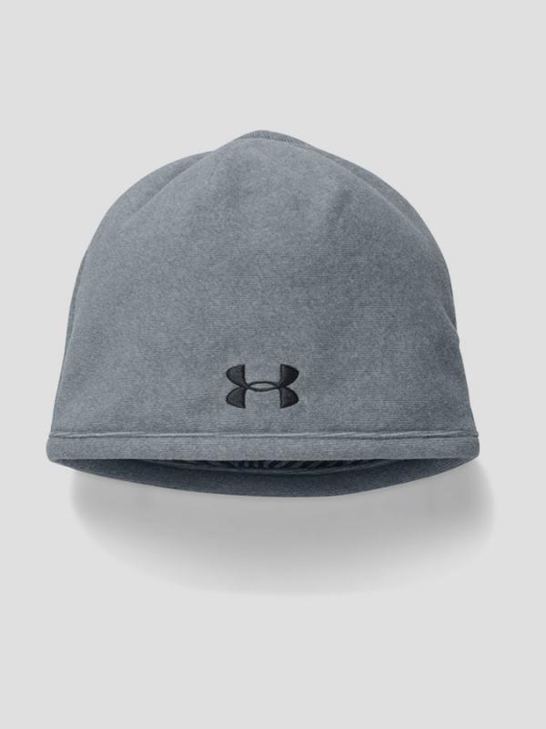 Čepice Under Armour Coldgear Men's Fleece Beanie Update Šedá