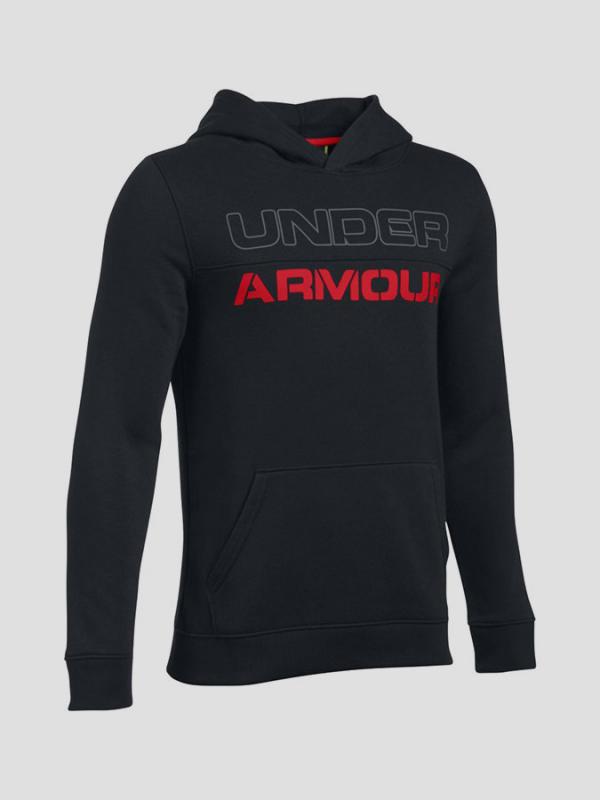 Mikina Under Armour Coldgear Sportstyle Graphic Hoody Černá