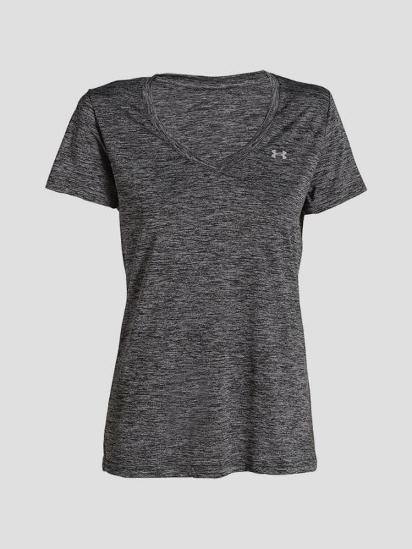 Tričko Under Armour Tech SSV - Twist Šedá