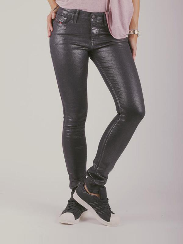 Džíny Diesel SKINZEE L.32 PANTALONI Černá