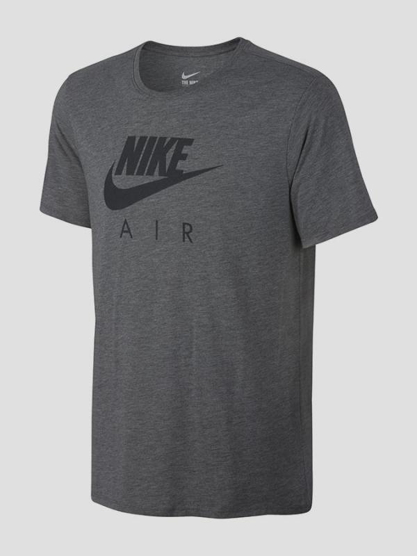 Tričko Nike TEE-AIR HYBRID TOTEM Šedá