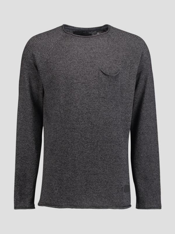 Svetr O´Neill LM HALF MOON PULLOVER Šedá