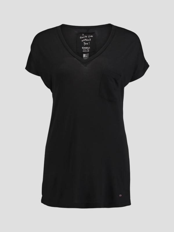 Tričko O´Neill LW JACK'S BASE V-NECK T-SHIRT Černá