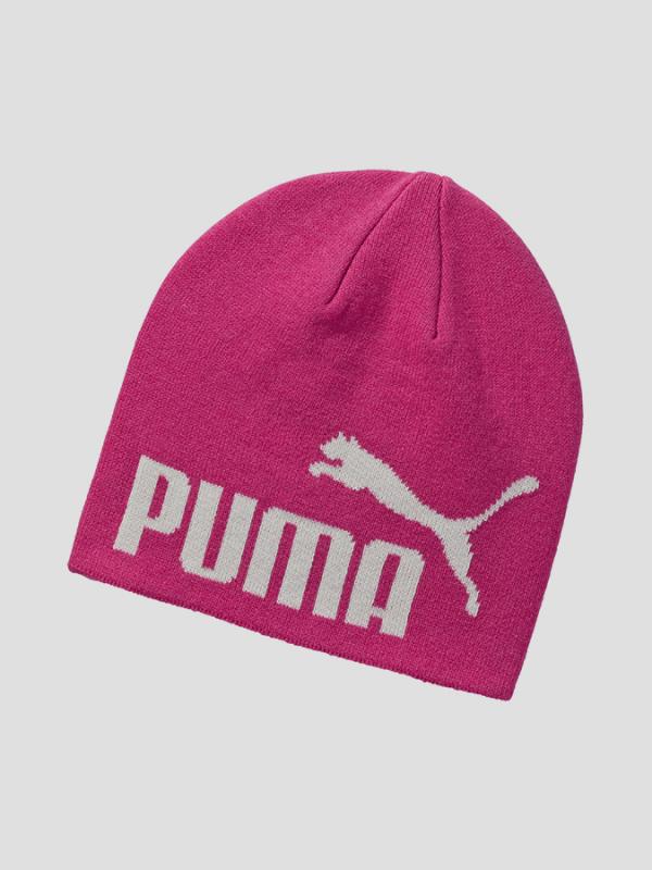 Čepice Puma ESS Big Cat Beanie Fuchsia Pur Růžová