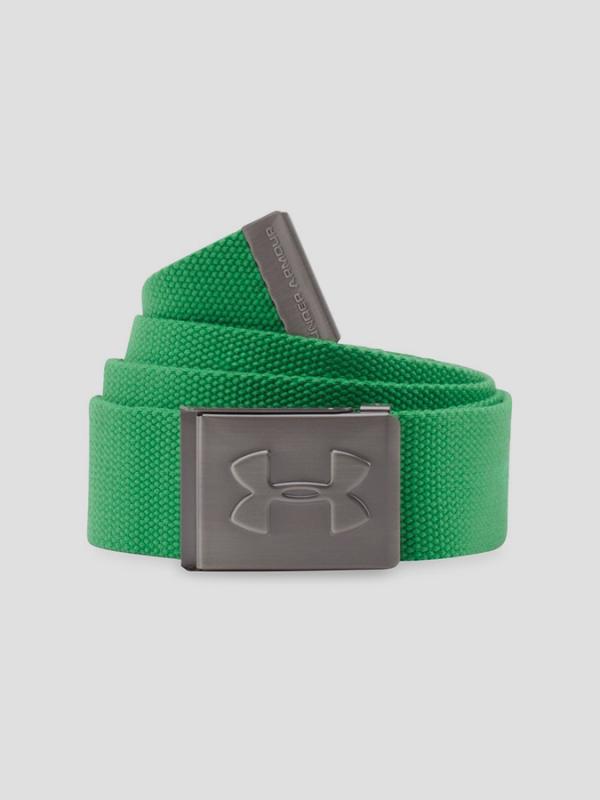 Pásek Under Armour Webbing Belt Zelená