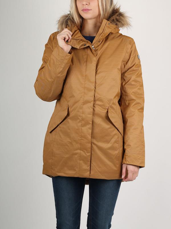 Bunda Helly Hansen W HILTON 2 PARKA Hnědá
