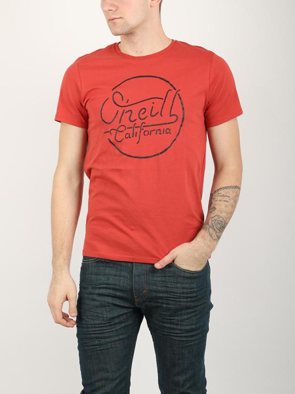 Tričko O´Neill LM SCRIPTY T-SHIRT Červená
