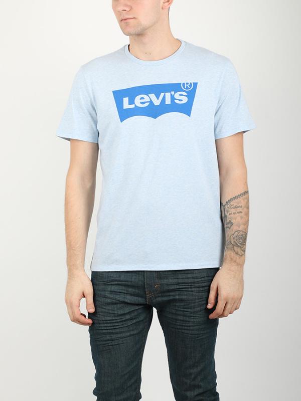 Tričko LEVI'S Housemark Graphic Tee Modrá