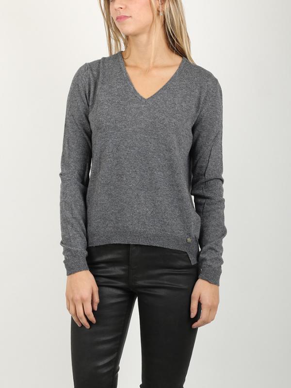 Svetr Replay DK1508 Knitwear Šedá