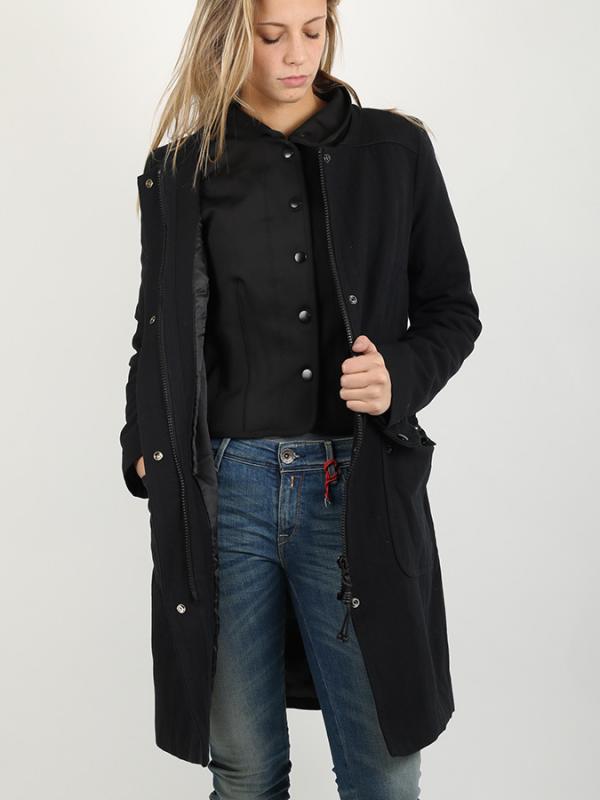 Kabát Replay W7104 Blouson Černá