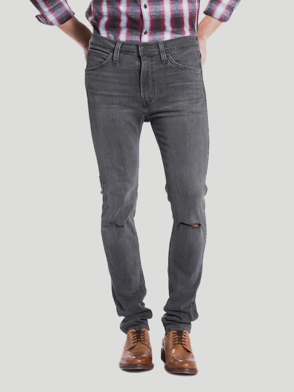 Džíny LEVI'S LINE 8 519 EXT SKINNY Šedá