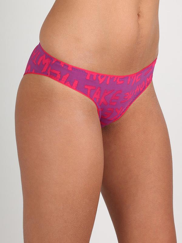 Kalhotky Diesel UFPN-BONITAS-TWOPACK Uw Panties 2pack Růžová
