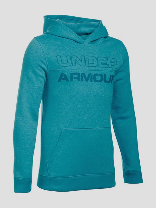 Mikina Under Armour Coldgear Sportstyle Graphic Hoody Modrá