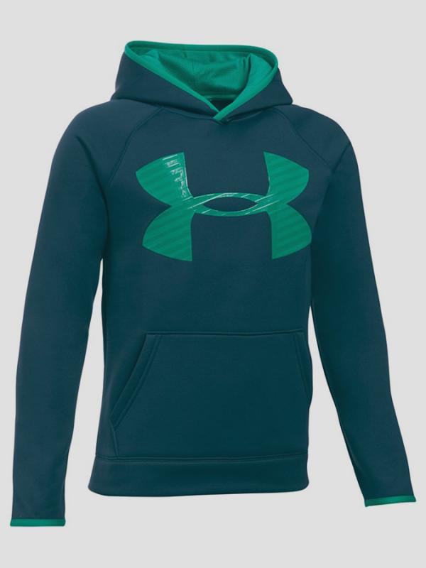 Mikina Under Armour Coldgear AF Storm Highlight Hoody Zelená