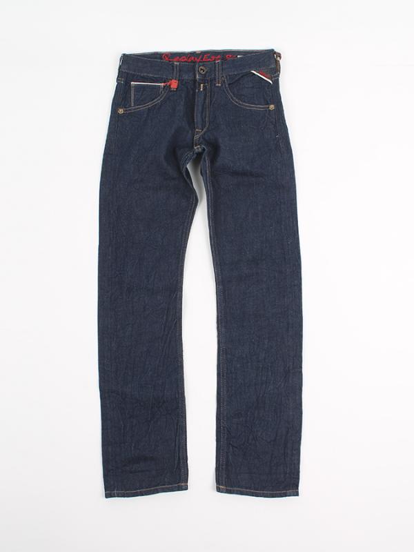 Džíny Replay SB9139 Trousers Modrá