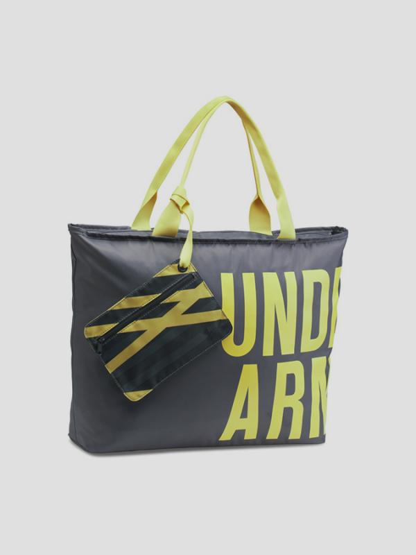 Taška Under Armour Big Word Mark Tote Šedá