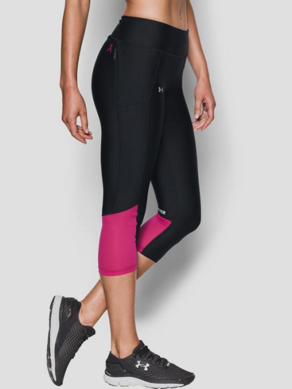 Kompresní legíny Under Armour Fly By Capri Černá