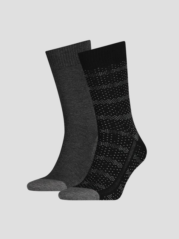 Ponožky LEVI'S 168SF REGULAR CUT GRAPHIC 2 Pack Barevná