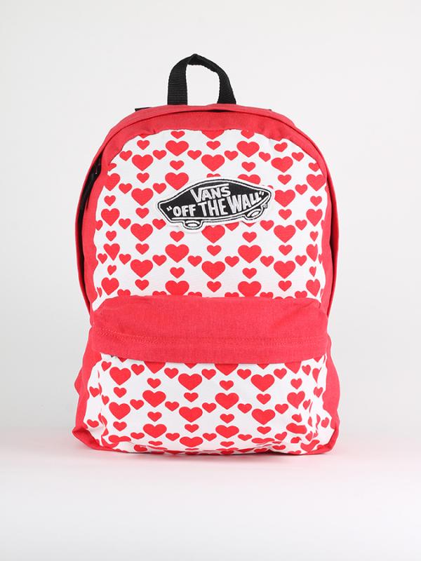 Batoh Vans Wm Realm Backpack Hearts Růžová