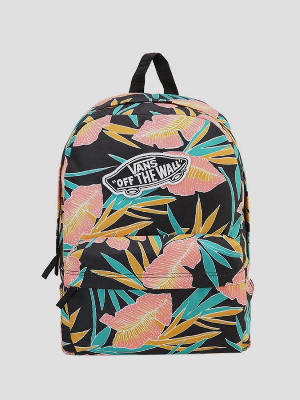 Batoh Vans Wm Realm Backpack Black Tropical Barevná
