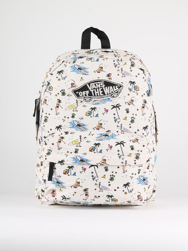 Batoh Vans Wm Realm Backpack Summer Stories Bílá