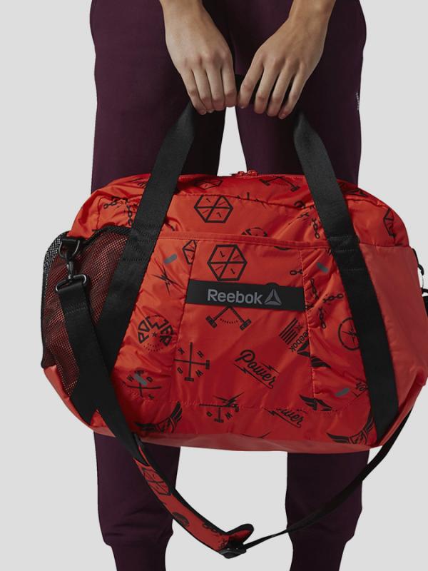 Taška Reebok OS W 30L GRAPHIC GRIP Červená
