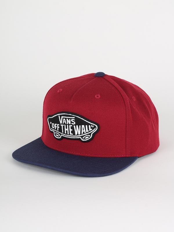 Kšiltovka Vans Mn Classic Patch Sna Rhubarb-Dress B Červená
