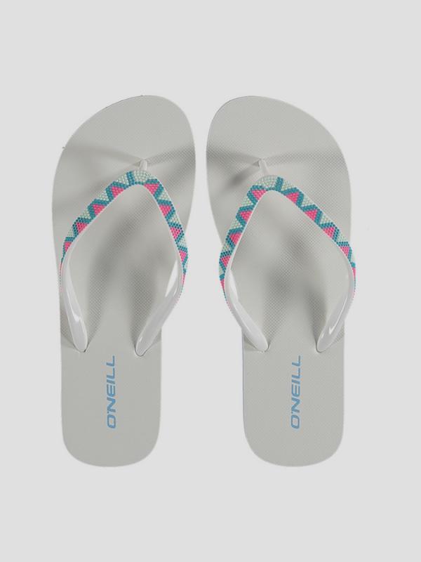 Žabky O´Neill FW PRINTED STRAP FLIPFLOP Bílá